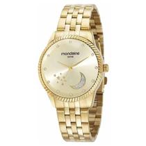 Relógio Mondaine Dourado Feminino Lua 32343Lpmvde1