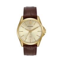 Relógio Mondaine Dourado/Marrom Masculino 99739Gpmvdh2