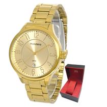 Relógio Mondaine Dourado Prova D'agua Feminino Original