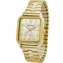 Relógio Mondaine Elegante De Pulso Feminino Quadrado Bracelete Original