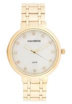Relogio Mondaine Feminino 76434lpmvde6k1 Kit Colar E Brinco