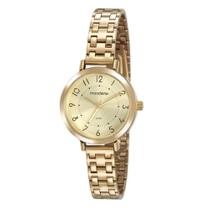 Relógio Mondaine Feminino Aço Dourado Original Social Ouro A Prova D'Água