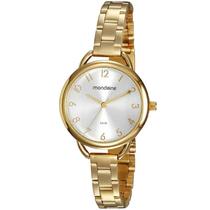 Relógio MONDAINE feminino analógico dourado 32154LPMVDE2