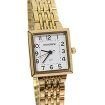Relógio Mondaine Feminino Analógico Dourado 32378LPMVDE1