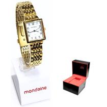 Relógio Mondaine Feminino Analógico Dourado 32378LPMVDE1