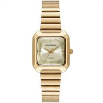 Relógio MONDAINE feminino analógico dourado 32584LPMVDE1