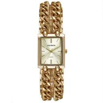 Relógio MONDAINE feminino analógico dourado 32593LPMVDM1