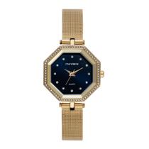Relógio MONDAINE feminino analógico dourado 32913LPMVDE1