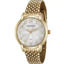 Relógio Mondaine Feminino Analógico Dourado 53629LPMVDE1