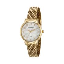 Relógio Mondaine Feminino Analógico Dourado 53629LPMVDE1