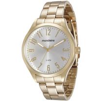 Relógio Mondaine Feminino Analógico Dourado 76588LPMVDE1