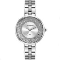 Relógio MONDAINE feminino analógico prata 32585L0MVNE2