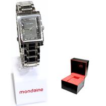 Relógio Mondaine Feminino Analógico Prateado 32103L0MVNE2 Relógio Mondaine Feminino Analógico Prateado 32103L0MVNE2
