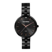 Relógio Mondaine Feminino Analógico Preto 32670LPMVPE3