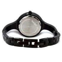 Relógio mondaine feminino analógico preto 76744LPMVPM3