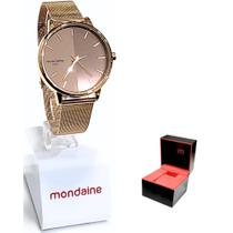 Relógio Mondaine Feminino Analógico Rosé 32117LPMVRE3