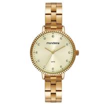 Relógio Mondaine Feminino Analógico Social Dourado 32474LPMVDE1