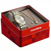 Relógio Mondaine Feminino Bicolor 99913LPMKBE3K1 Médio