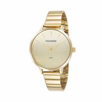 Relógio Mondaine Feminino Bracelete Dourado 32339LPMVDE1