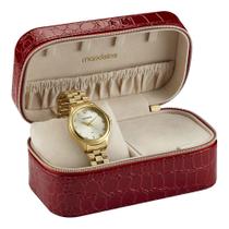 Relógio Mondaine Feminino Casual Dourado 99761LPMVDE1