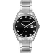Relógio Mondaine Feminino Catraca Serrilhada Prata 32841L0MVNE2 Relógio Mondaine Feminino Catraca Serrilhada Prata 32841L0MVNE2