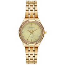 Relógio Mondaine Feminino Cristais Dourado 32858LPMVDE1 Relógio Mondaine Feminino Cristais Dourado 32858LPMVDE1