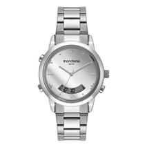 Relógio Mondaine Feminino Digital Prata 32590L0MVNE2