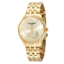 Relógio Mondaine Feminino Dourado 32343LPMVDE1