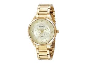 Relógio Mondaine Feminino Dourado 32373LPMVDE1