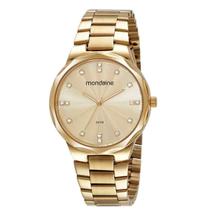 Relógio Mondaine Feminino Dourado 32450LPMVDE1