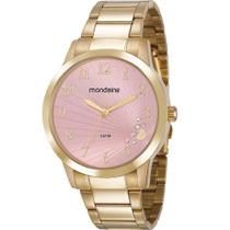 Relógio Mondaine Feminino Dourado 53756Lpmvde1