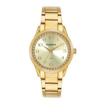 Relógio Mondaine Feminino Dourado 99764lpmvde2 Analógico