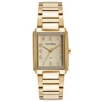 Relógio Mondaine Feminino Dourado - Aço, Analógico, 30m Àgua