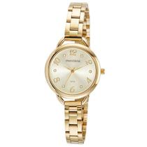 Relógio MONDAINE feminino dourado analógico 32458LPMVDE1