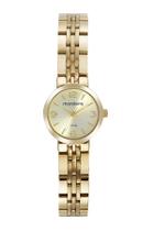 Relogio Mondaine Feminino dourado banhado folheado pequeno mini social classico luxo a prova dagua 32690LPMVDE1