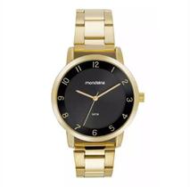 Relógio Mondaine Feminino Dourado Ref - 99730LPMVDE2