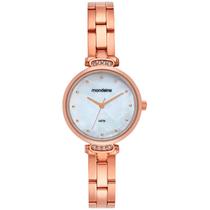 Relógio Mondaine Feminino Madrepérola Cristais Rosé 32859LPMVRE2 Relógio Mondaine Feminino Madrepérola Cristais Rosé 32859LPMVRE2