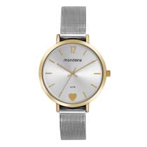 Relógio Mondaine Feminino Malha de Prata Gold 32848LPMVBE1 Relógio Mondaine Feminino Malha de Prata Gold 32848LPMVBE1