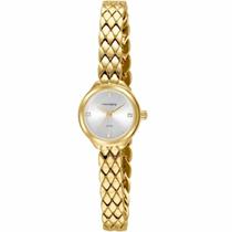 Relógio mondaine feminino mini dourado 99614lpmvdm1
