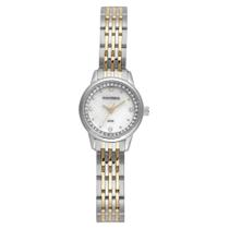 Relogio Mondaine Feminino pequeno mini dourado prata bicolor cravejado strass classico 32751LPMVBE3 original Relogio Mondaine Feminino pequeno mini dourado prata bicolor cravejado strass classico 32751LPMVBE3 original