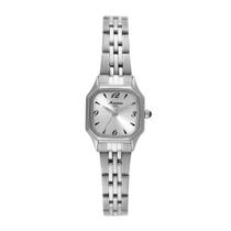 Relogio Mondaine Feminino Prata quadrado pequeno mini prateado 32820L0MVNE2