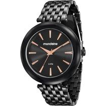 Relógio Mondaine Feminino Preto 76559LPMVPE4