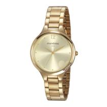 Relogio Mondaine Feminino Ref: 32215lpmvde1 Casual Dourado