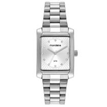 Relogio Mondaine Feminino Ref: 32480l0mvne2 Retangular Prateado