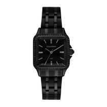 Relogio Mondaine Feminino Ref: 32824Lpmvpe3 Retangular Black