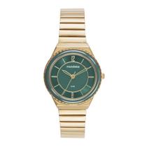 Relogio Mondaine Feminino Ref: 32940lpmvde2 Casual Dourado