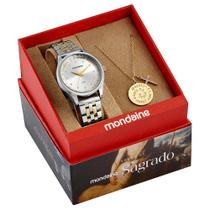 Relogio Mondaine Feminino Ref: 99748Lpmkbe2 Bicolor Salmo 23