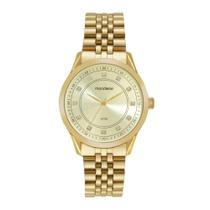 Relogio Mondaine Feminino Ref: 99763Lpmvde3 Casual Dourado