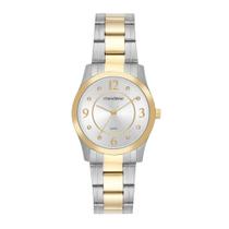 Relogio Mondaine Feminino Ref: 99831lpmvba3 Casual Aço Bicolor