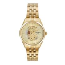 Relógio Mondaine Maquinismo Dourado Feminino 32582Lpmvde1